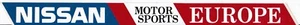 NISSAN MOTOR SPORTS EUROPE RALLY TEAM ECC ADESIVO ORIGINALE D'EPOCA AUTOCOLLANT - Foto 1 di 2