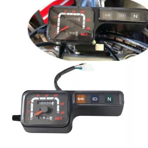 Motorcycle Digital Speedometer Odometer Gauges For Honda XR250 CRM250 BAJA250 - Picture 1 of 12
