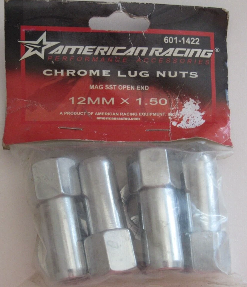AMERICAN RACING 601-1422 - 12 MM X 1,50 MAG SSTT TUERCAS DE EXTREMO ABIERTO Foto 1 de 1