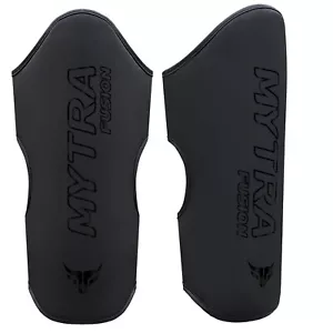 Mytra Fusion Shin Guards Artificial Leather MMA Shin Guards Muay Thai, Training - Picture 1 of 6