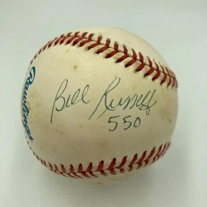 Bill Russell Signed American League Baseball NBA Boston Celtics HOF JSA COA - Picture 1 of 5