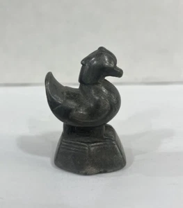 Vintage Dragon Rooster Duck Asia Antique Opium Weight  Bronze China 5.5 OZ - Picture 1 of 9