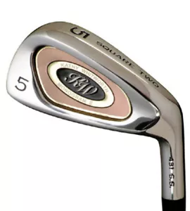 Square Two Women's Kathy Whitworth Monogram II LH 4 Iron Steel Golf Club - Picture 1 of 2