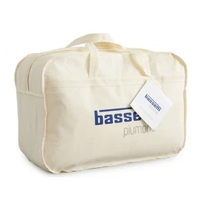 Bassetti Piumino per Letto Singolo 30% piumino 70% piumetta 3 Stelle 240gr S95 - Foto 1 di 2