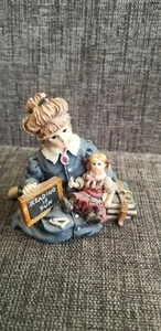 Boyds Bears Figurine Yesterdays Child Vintage Dollstone I Wanna Be Series, No. 4 - Picture 1 of 3