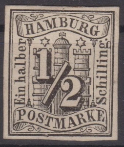 == AD Hamburg Mi. 1 sin usar *, gato 130 € == - Imagen 1 de 1