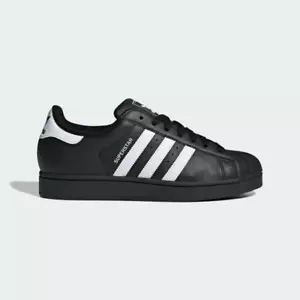 Scarpe Adidas Originals Superstar II JI0079 $100 | Nero/Bianco/Nero | 7,5M 8,5W - Foto 1 di 19
