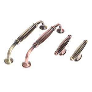 Antique European Style Door Pulls Handles Alloy Furniture Cabinet Cupboard Knobs - Picture 1 of 10