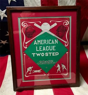 Vintage 1905 American League Two-Step Baseball Song Sheet Music Phila.Athletics - Image 1 of 4