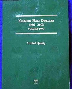 Littleton Coin Folder - NEW - Kennedy Half Dollars 1986 to 2003 - Picture 1 of 1