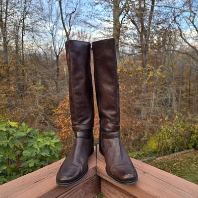 Botas Vaqueras Matisse Hechas en Brasil Cuero Marrón Para Mujer Talla 11 Foto 1 de 4