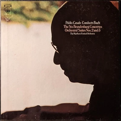 PABLO CASALS CONDUCTS BACH LP SET Six Brandenburg Concertos & Orch Suites 2 & 3 - Image 1 of 3