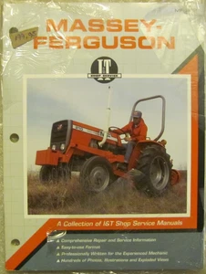 TRACTOR MASSEY FERGUSON MF175 MF180 MF205, MF220 MF2805 Manual de servicio de tienda I&T - Imagen 1 de 2