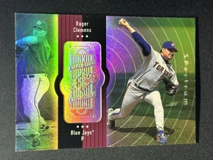 1998 SPx Finite #140 Roger Clemens Radiance #/4500 Blue Jays card - Picture 1 of 2