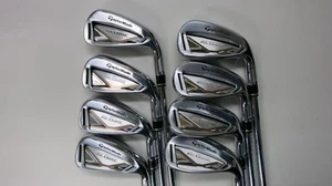 TaylorMade SIM GLOIRE Iron Set 8-S Flex Steel 5I-SW Used Golf Equipment - Picture 1 of 11