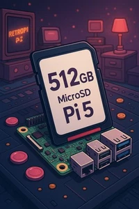 Karta MicroSD 512 GB – zoptymalizowana pod kątem Raspberry Pi 5 (8GB) - Zdjęcie 1 z 1