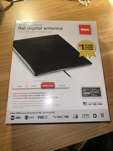 RCA Multidirectional Indoor HDTV Antenna ANTB25 Black - Picture 1 of 2