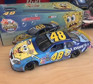 2004 Jimmie Johnson SpongeBob Movie 1/24 RCCA club Edition - Picture 1 of 5