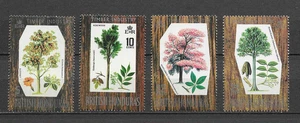 British Honduras Bäume & Blätter Serie von 4 postfrischen Marken MNH /TE5723a - Bild 1 von 1