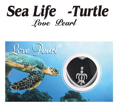 Collar Perla Tortuga Deseo Amor Perla Kit Caja Regalo 16" Foto 1 de 4