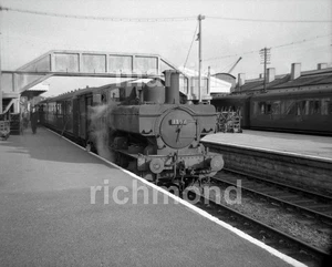 Wadebridge 0-6-0PT 1368 1962 40x35mm Eisenbahnnegativ RN531 - Bild 1 von 1