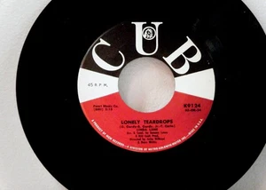 LINDA LANE 7 Inch 45 Lonely Teardrops_Cancel the celebration 1963 Cub vinyl - Imagen 1 de 1