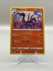 SALAZZLE #028/159 POKEMON Crown Zenith (Uncommon, NM) ENGLISH - Picture 1 of 4