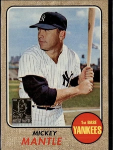 1996 Topps #18 Mickey Mantle Mickey Mantle Commemorative Reprints - Picture 1 of 2