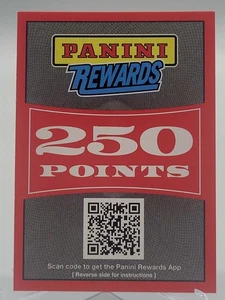 250 PANINI REWARDS POINTS REDEMPTION CARD NFL NBA MLB WWE **MUST SHIP** - Picture 1 of 1