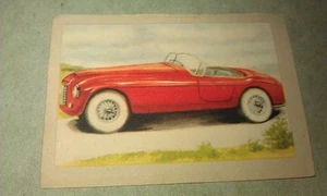 1951 FERRARI 340 America  Jacques Chocolates BELGIUM Trade Swap Card  - RARE ! - Picture 1 of 2