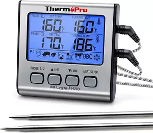 ThermoPro TP17 Digitales Grill Thermometer Bratenthermometer Fleischthermometer - Bild 1 von 6