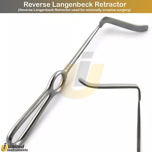 Langenbeck Retraktor Reverse Action Bend Upward Chirurgische Instrumente - Bild 1 von 3