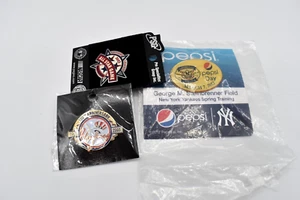 New York Yankees Pins MLB Pepsi and 2002 All Star Game Minor League Baseball Lot - Picture 1 of 8