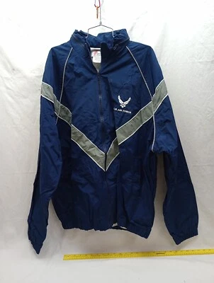 Chaquetas para hombre XX-grandes edición de la Fuerza Aérea de Estados Unidos PTU cortavientos azul marino 8415-01-518-4618 Foto 1 de 4