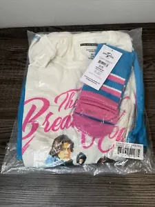 The Breakfast Club Damen-Pyjama Größe XL - Shirt Shorts Socken Set 80 Retro - Bild 1 von 4