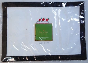 NIP KATE SPADE PRETTY PANTRY 4 13 X 19 WHITE PLACEMATS - Picture 1 of 2