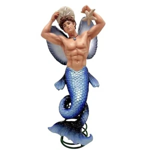 December Diamonds 55-55458 Blue Angel Merman Tree Topper - Picture 1 of 1