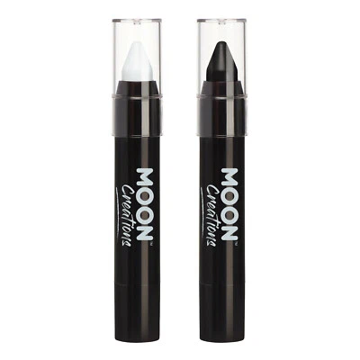 Face Paint Stick / Body Crayon Monochrome Set makeup by Moon Creations - 3.5g - Image 1 of 2