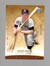 2005 UPPER DECK MICKEY MANTLE #181 LEGENDS 1862/1999 HOFER NEW YORK YANKEES