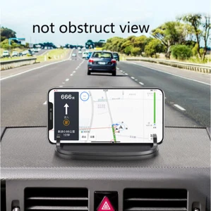 Anti-Rutsch Matte Auto Handy Halterung Smartphone Antirutschmatte Halter PARKEN - Picture 1 of 13