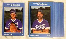 1989 Mike Piazza - Salem Dodgers 30 Card Team Set MiL 1st Set