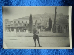 GREECE KAVALA OCC BULGARIAN EARLY 1940'S PHOTO DESTROYED BUILDING see scans - Picture 1 of 7