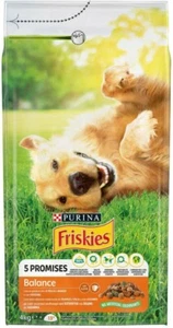 Kroketten Hund Erwachsene Essen Trocken für Purina Friskies Balance Mix Rind 4Kg