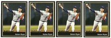 Nolan Ryan Texas Rangers 1991 Ballstreet Journal card #3 Nr-Mt