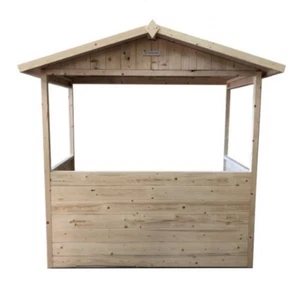 Bancarella in legno mis. 182 x 137 cm - Foto 1 di 9