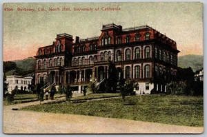 North Hall University of California Berkeley Kalifornien VINTAGE Postkarte 2312 - Bild 1 von 2