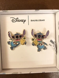 New Baublebar Disney Lilo & Stitch Sunglasses & Pineapple Earrings Dancing - Picture 1 of 1