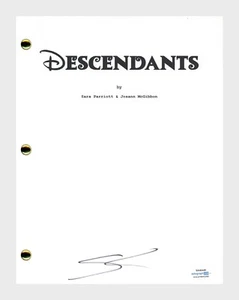 Sofia Carson Signed Autographed Descendants Movie Script Screenplay ACOA COA - Picture 1 of 1