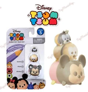 Disney Tsum Tsum Serie 5 Pastellparade Goofy, Pluto & Mickey Minifigur 3er-Pack - Bild 1 von 1