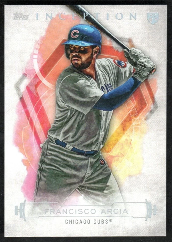 2019 Topps Inception Francisco Arcia Rookie #5 Chicago Cubs - Image 1 of 2